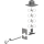 Atec Schacht-Set PolyTwin mit Verbind Kunstst. DN 60/100 - DN 80