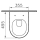 Vitra S100 Wand-Tiefspül-WC Kompakt<CR>Ausld. 495mm randlos verdeckte Bef. weiß