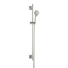 Herzbach LIVING SPA Wandstangenset 70 eckig 900mm Handbrause 100mm Multi Edelstahl