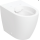 GE iCon Stand-WC Tiefspüler, wandbündig geschl. Form, Rimfree, weiß