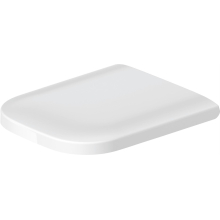 Duravit WC-Sitz Happy D.2 Scharniere edelstahl mit Softclose weiss