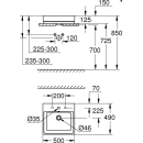 GROHE Aufsatz-WT Cube Keramik 39478 50cm PureGuard...
