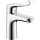 hansgrohe Focus Einhebel-Waschtischmischer 100 mit extra langem Comfortgriff 12,1 cm und Zugstangen-Ablaufgarnitur, Chrom