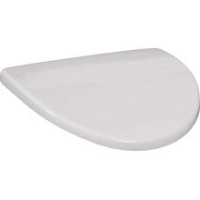 V+B Urinal-Deckel O. NOVO Scharniere verchromt weiß