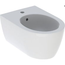 Geberit GE iCon Wandbidet, T:53cm mit Überlauf, weiß,