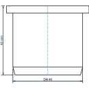 PoloPlast Muffenstopfen PKM Polo-Kal NG DN 40