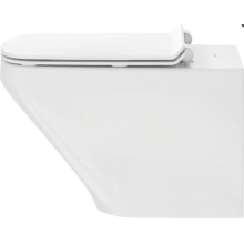 Duravit Wand-WC DuraStyle Rimless pl WC-Sitz m. Absenkaut. mit Befestig.