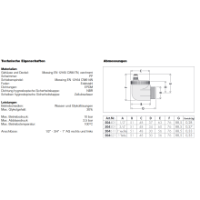 Caleffi AERCAL® - automatischer Schnellentlüfter für alle Heizkörperarten 3/4" AG