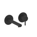 Herzbach SIRO BLACK Waschtisch-Wandbatterie Farbset 160mm...