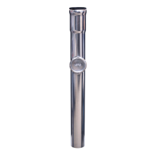 LORO-X-Regenstandrohr 05510 DN 70, rund, Reinigungsoeffnung 1000mm