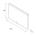 Spiegel ORLEANS 1200 Horizontal Wandspiege, mit LED-leuchte (15+32 W-5700ºK) IP 44 1200 x 700 mm