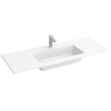 Waschtisch VILNA 1205 ohne Siphon und Clickerabfluss MINERALSOLID MATT 1205 x 460 x 12 mm