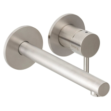 Herzbach DESIGN iX Waschtisch-Wandbatterie Farbset 210mm Edelstahl
