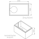 Schröder Badewannenträger für Malibu Top...
