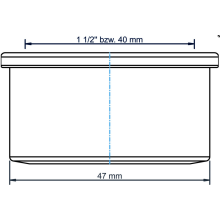 Steckdichtung PKNI Polo-Kal NG DN 50 1 1/2 da 40mm