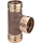 Viega T-St&uuml;ck Profi-/Sanpress XL Rotguss mit SC-Contur 76,1x54x76,1mm