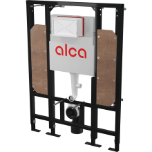 Alcadrain AM101/1300H Sádromodul Vorwandinstallationssystem für Trockenbau (aus Gipskarton) – für Personen mit eingeschränkter Mobilität
