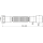 Alcadrain A770 Flexianschluss Kunststoffmutter 6/4"×40/50