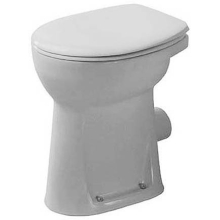 Duravit Spezial-WC Duraplus Sudan Flachspüler Abgang waagerecht weiß
