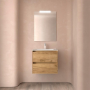 BALTIC Komplett-Set 600 2 Schubladen Eiche Afrika