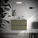 BALTIC Komplett-Set 900 2 Schubladen Green Satin