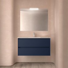 BALTIC Komplett-Set 1000 2 Schubladen Blue Satin