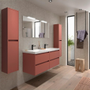 BALTIC Komplett-Set 1400 4 Schubladen Red Satin