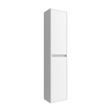 Hochschrank BALTIC 1400mm WHITE SATIN