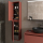 Hochschrank BALTIC 1400mm RED SATIN
