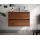 BALTIC Unterschrank 800 2 Schubladen + Waschbecken Nussbaum