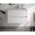 BALTIC Unterschrank 900 2 Schubladen + Waschbecken White Satin