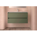 BALTIC Unterschrank 1000 2 Schubladen + Waschbecken Green...