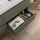 BALTIC Unterschrank 1000 2 Schubladen + Waschbecken Green Satin