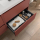 BALTIC Unterschrank 1000 2 Schubladen + Waschbecken Red Satin