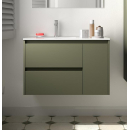 BALTIC Unterschrank 850 2 Schubladen 1 Tür re +...