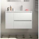 BALTIC Unterschrank 850 2 Schubladen 1 Tür li +...