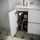 BALTIC Unterschrank 850 2 Schubladen 1 Tür li + Waschbecken White Satin