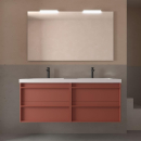 Komplett-Set ATTILA 1400 4 Schubladen RED SATIN +...