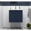 BALTIC Unterschrank 700 2 Türen + Waschbecken Blue...