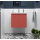 BALTIC Unterschrank 700 2 Türen + Waschbecken Red Satin