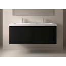 BALTIC Unterschrank 1400 4 Türen + Waschbecken Black...