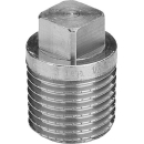 VIEGA Stopfen Rotguss, mit Vierkant, AG 2 1/2