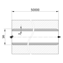 Wavin Tigris K1 Verbundrohr vorisoliert 9mm, 50 m/Ring,...