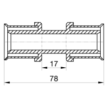 Wavin Tigris M5 Kupplung 25mm