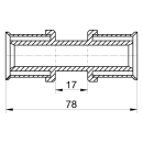 Wavin Tigris M5 Kupplung 25mm