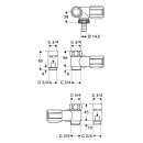 Schell NA-Ventil f Wandbatterie m...