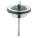 Universal Ablaufventil mit Stopfen 11/4", für...
