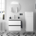 Schrank wandhängend SPIRIT 600 2 Metallauszug WEIß GLÄNZEND 598 x 540 x 450 mm