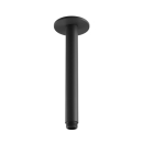 Herzbach LIVING SPA Deckenarm 200mm 70 rund Schwarz matt