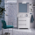BALTIC Komplett-Set 850 3 Schubladen und 1 rechte Tür WHITE Satin + Waschtisch + Spiegel + Leuchte #1